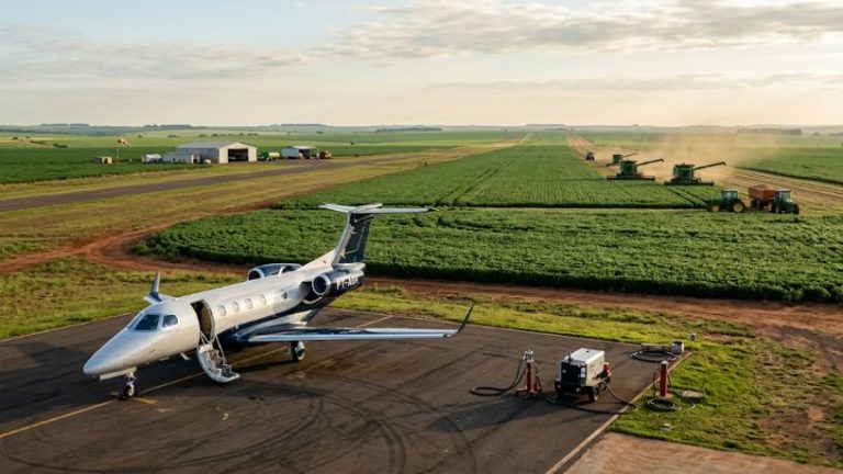 Aviação executiva: o novo aliado do agronegócio brasileiro na busca por eficiência e produtividade Wander Aguilera Almeida